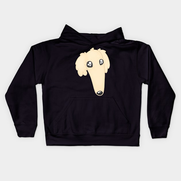 Long snoot dog Kids Hoodie by IcyBubblegum